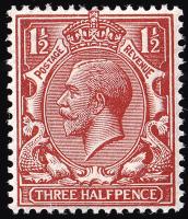 SG363 1½d Chocolate-Brown - Unmounted Mint (Cat. £20) - (Spec: N18, v)