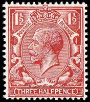 SG364 1½d Chestnut