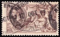 SG413a 2/6d Olive-Brown - Good Used (Cat. £75) - (Spec: N65, i) (Scott: 179)