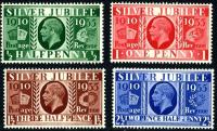 SG453-456 1935 Silver Jubilee