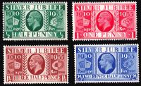SG453-456 1935 Silver Jubilee - Unmounted Mint (Cat. £11) (Spec: NCom10-13) (Scott: 226-229)