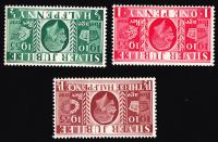 SG453WI-455WI 1935 Silver Jubilee Wmk Inverted - Unmounted Mint (Cat. £35) - (Spec: NCom10a-12a)