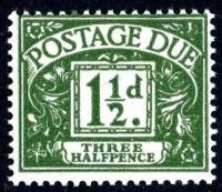 SG:D37  1951  1½d green
