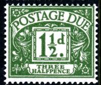 SG:D48  1955 1&frac12;d green