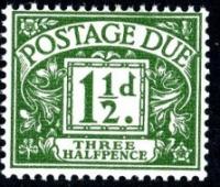 SG:D58 1959 1½d green