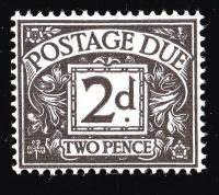 SGD69EV 1968 Typo No Wmk Postage Due- Unmounted Mint