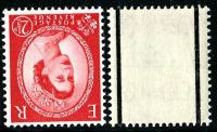 SG 591wi 2½d carmine type2 watermark inverted
