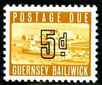 SG: D5  1969 5d yellow-ochre