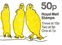 SG: FB48 50p London Zoo Birds