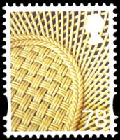SG NI128 78p Vase Pattern Litho