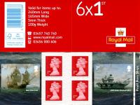 SG: PM69  6x1st Royal Navy Ships Queen Elizabeth & Mary Rose