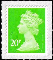 SG U2924 20p bright green M18L