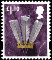 SG W129 £1.10p feathers