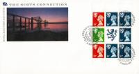 Scotland 1989 21 March Scots Connection Pane Royal Mail Cover
