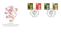 Scotland 1993 7th December 19p,25p,30p,41p Edinburgh CDS royal mail cover