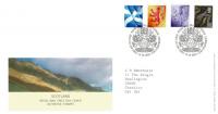 Scotland 2003 14th October 2nd, 1st, E, 68p Tallents House CDS Royal Mail Cover