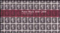 2000 Penny Black Royal Mail Reproduction Presentation Pack (Facsimile Block of 4)