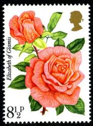 1976 Roses 8½p