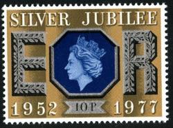 1977 Silver Jubilee 10p