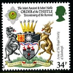 1987 Scottish Heraldry 34p