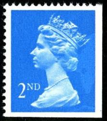 SG1445 2nd Blue, Centre Band - Imperf Bottom & Right