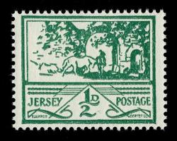 1943 SG3 ½d Green