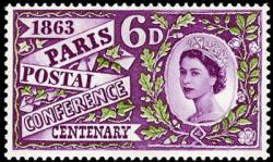 1963 Paris Postal Conference, Phosphor