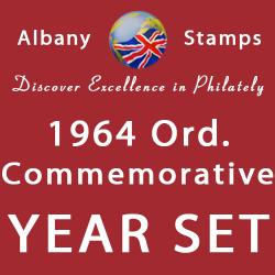 1964 Year Set of 4 Ordinary Issues