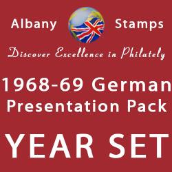 1968-1969 Year Set Of 10 German Packs