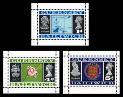 1969 Arms & Views Booklet Stamps