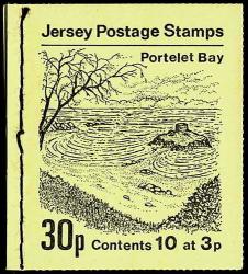 1972 30p Portelet Bay