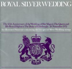 1972 Royal Silver Wedding Souvenir Book