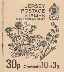 1973 30p Jersey Wild Flowers (SB13)