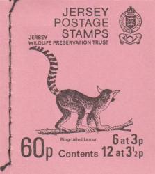 1974 60p Ring Tailed Lemur (SB19)