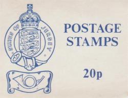 1976 20p Stamp Sachet Blue on White Cover