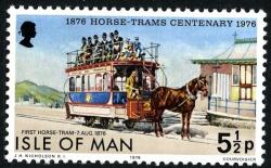 1976 Douglas Horse Trams 5½p