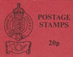 1980 20p Stamp Sachet Black on Red Cover