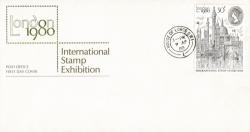 1980 9th April London Exhibition Post Office Cover with House of Lords CDS (ACTUAL ITEM)