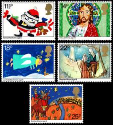 1981 Christmas, Children's Paintings