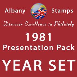 1981 Year Set Of 8 Packs