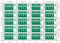 1984 20½p Europa Stamp Sheet