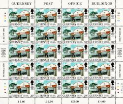 1990 20p Europa Post Office Stamp Sheet