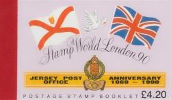1990 £4.20p Stamp World London 90  (SB42)