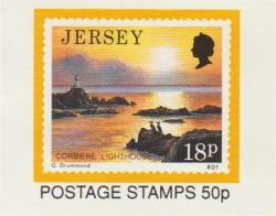 1990 50p Stamp Sachet  3x14p  2x4p