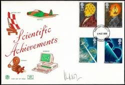 1991 Scientific Awards, Michael Heseltine (Unaddressed & Autographed, Actual Item)