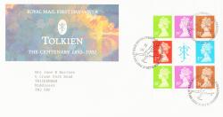 1992 27th October Tolkien Booklet 39p x2