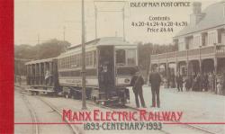 1993 £4.44p Manx Electric Railway (SB34)