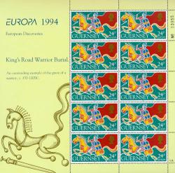 1994 24p Europa Archaelogical Stamp Sheet
