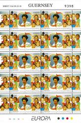 1996 25p Europa Famous Women Stamp Sheet