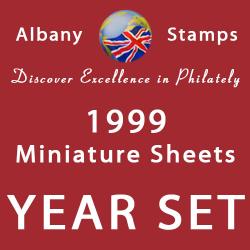 1999 Year Set of 2 Miniature Sheets